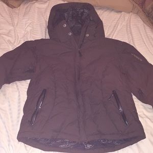 Like new brown Columbia Titanium coat sz XL